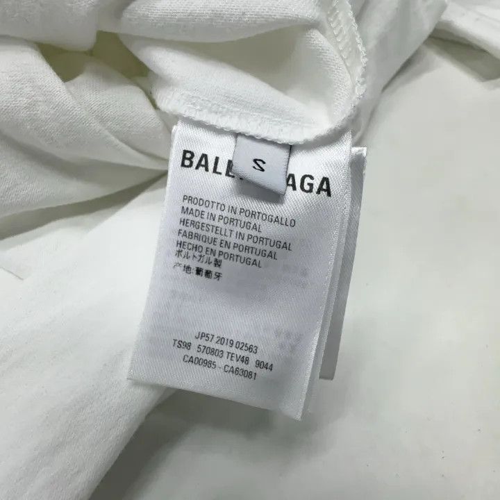 Balenciaga Balenciaga Classic Logo White T-shirt for Men Size US S / EU 44-46 / 1 - 5 Thumbnail