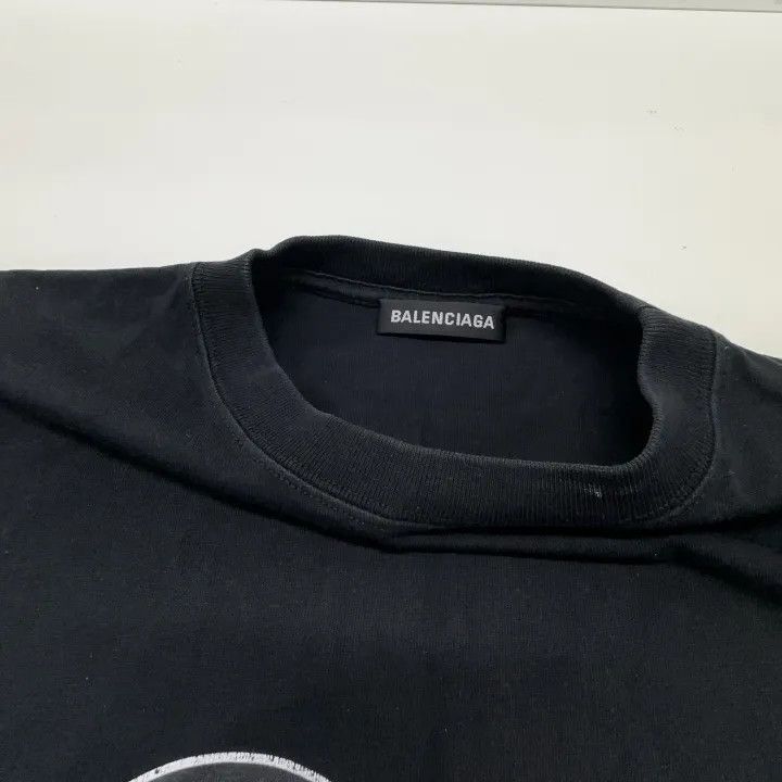Balenciaga Balenciaga Black Oversized Logo T-Shirt for Men Size US S / EU 44-46 / 1 - 6 Thumbnail