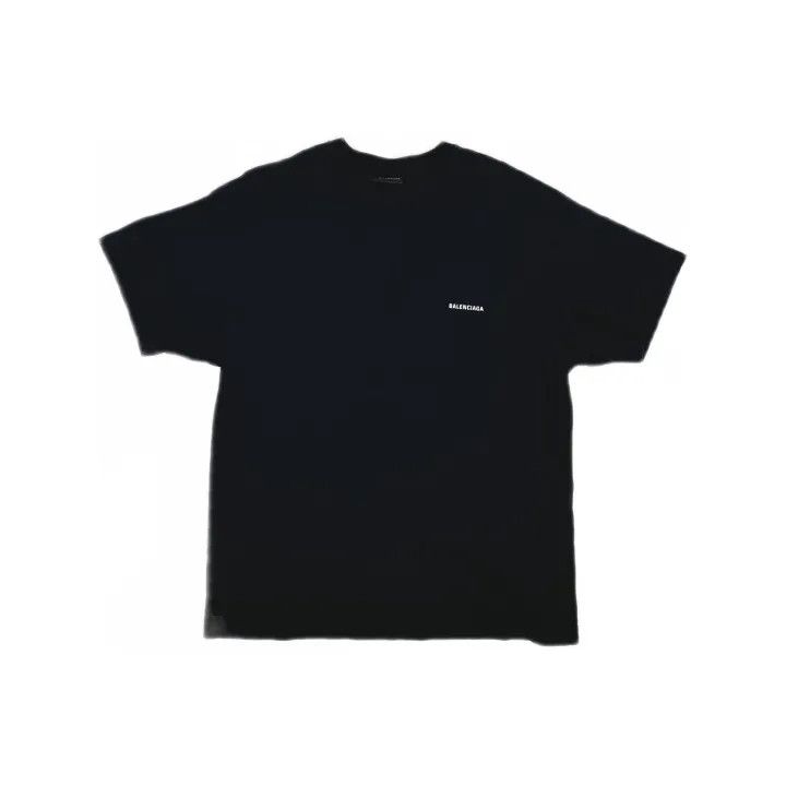 Balenciaga Balenciaga Black Graphic Short Sleeve T-Shirt Size US L / EU 52-54 / 3 - 2 Thumbnail