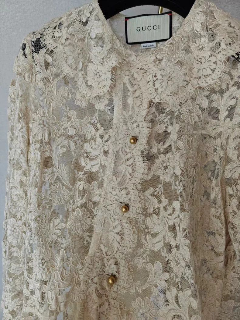 Gucci Gucci Lace Dress Size 22" - 3 Thumbnail