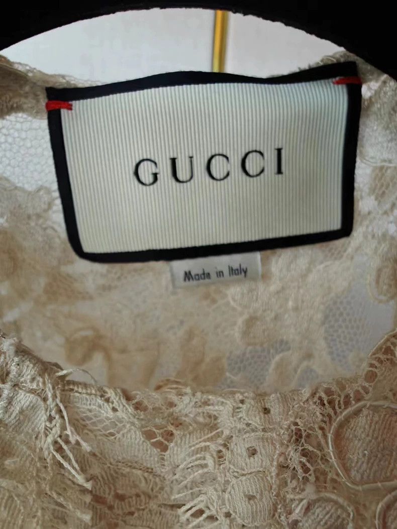 Gucci Gucci Lace Dress Size 22" - 4 Thumbnail