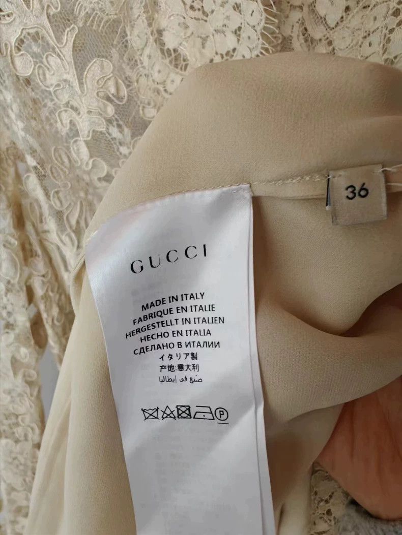 Gucci Gucci Lace Dress Size 22" - 2 Thumbnail