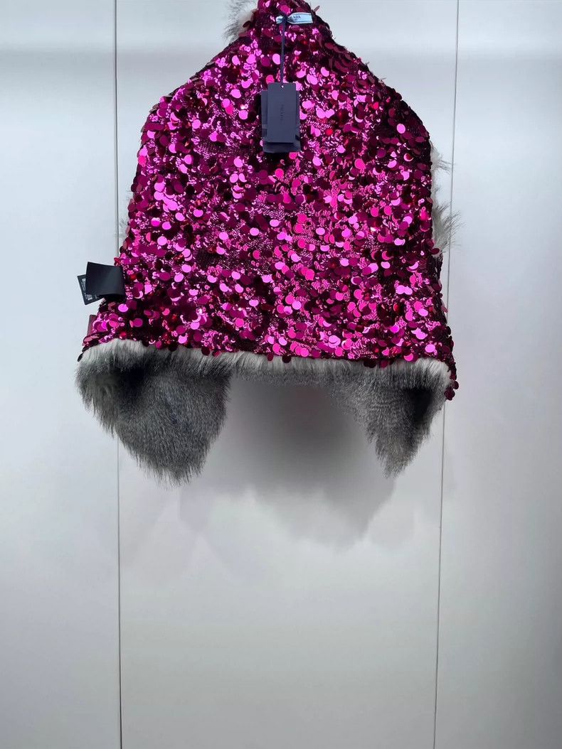 Prada Prada Sequin Faux Fur Shawl Wrap-dmc Size US M / EU 48-50 / 2 - 4 Thumbnail