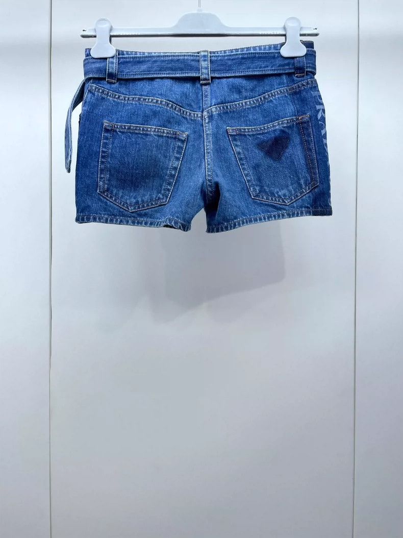 Prada PRADA Blue Denim Shorts-dmc Size US 32 / EU 48 - 2 Thumbnail