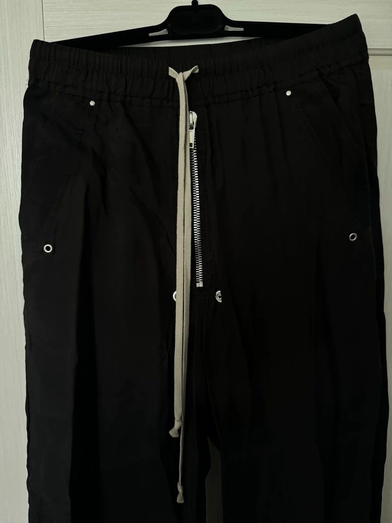 Rick Owens Black Silk Long Pants by Rick Owens Size US 31 - 2 Thumbnail