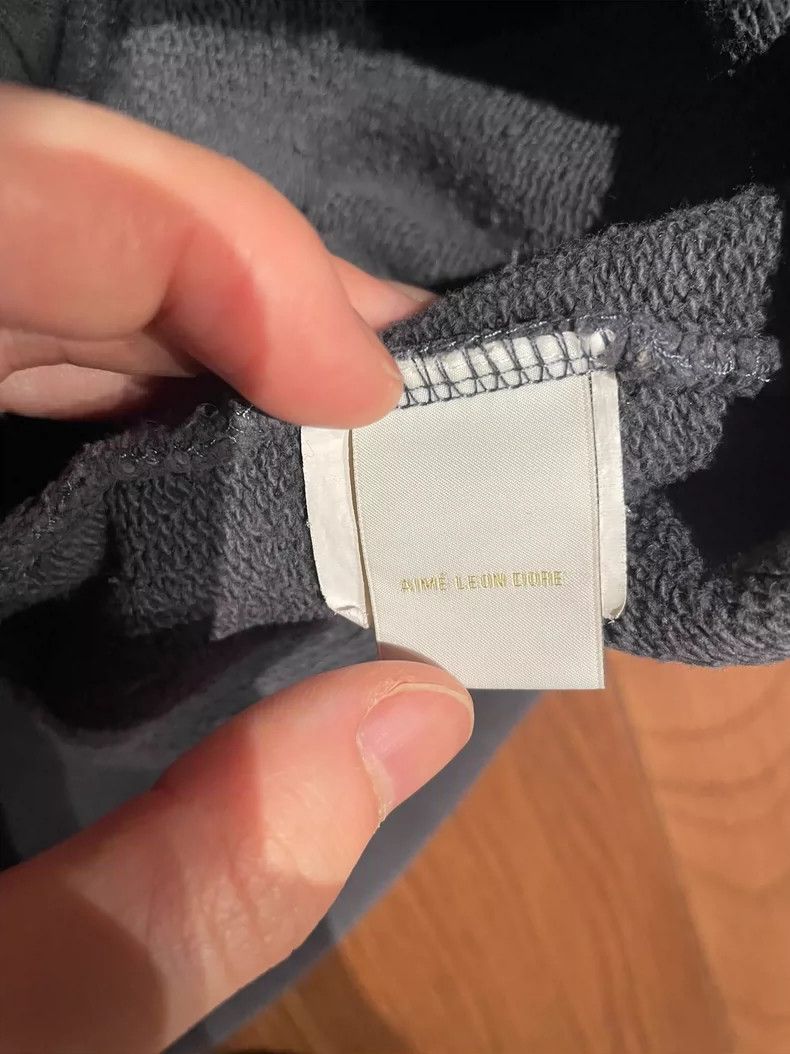 Ader Error Aime Leon Dore Sweatpants in Dark Gray Size US 34 / EU 50 - 3 Thumbnail