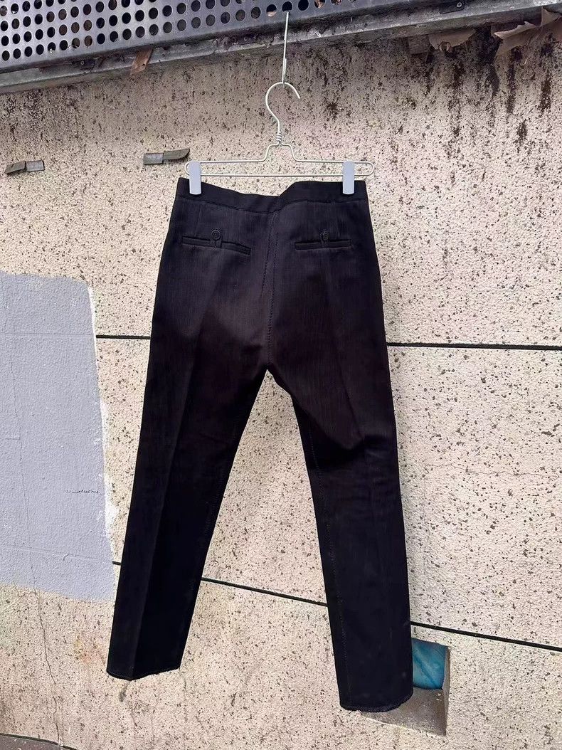Carol Christian Poell Carol Christian Poell Black Trousers Size 46 Size US 31 - 2 Thumbnail