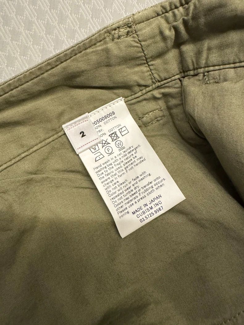 Visvim VISVIM 24AW Wide Chino Pants Light Green Size US 26 / EU 42 - 2 Thumbnail