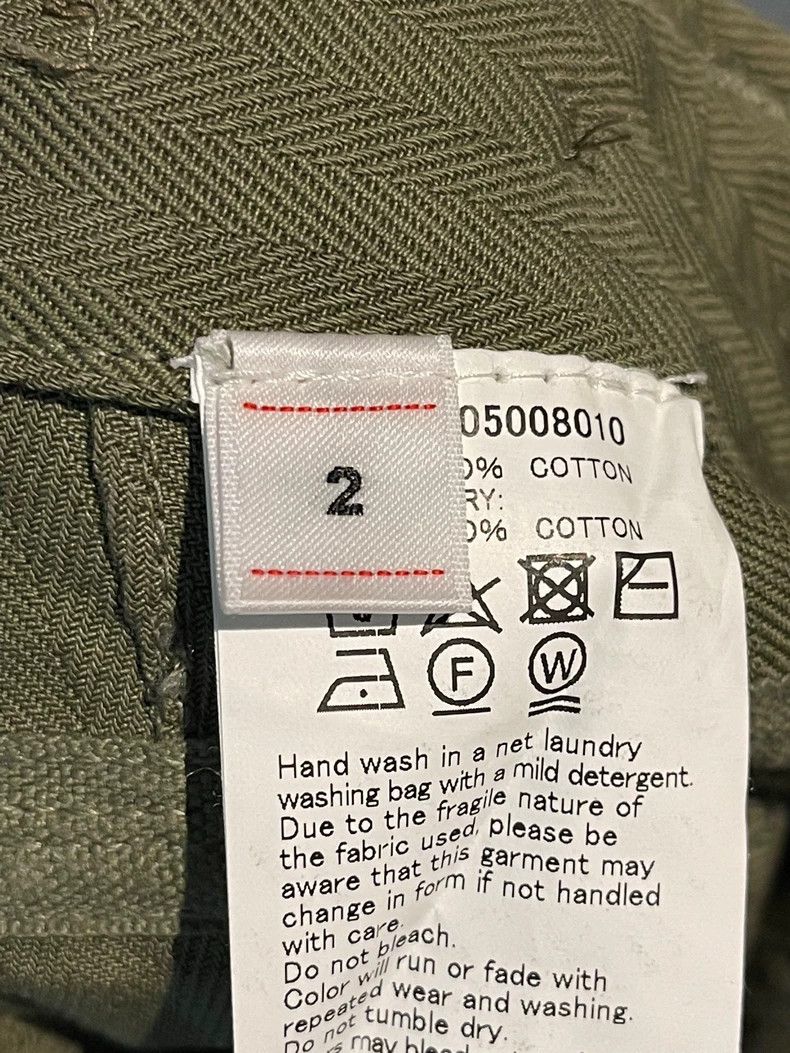 Visvim Visvim 19SS HW Drill Mil Pants Size 2 Size US 26 / EU 42 - 3 Thumbnail