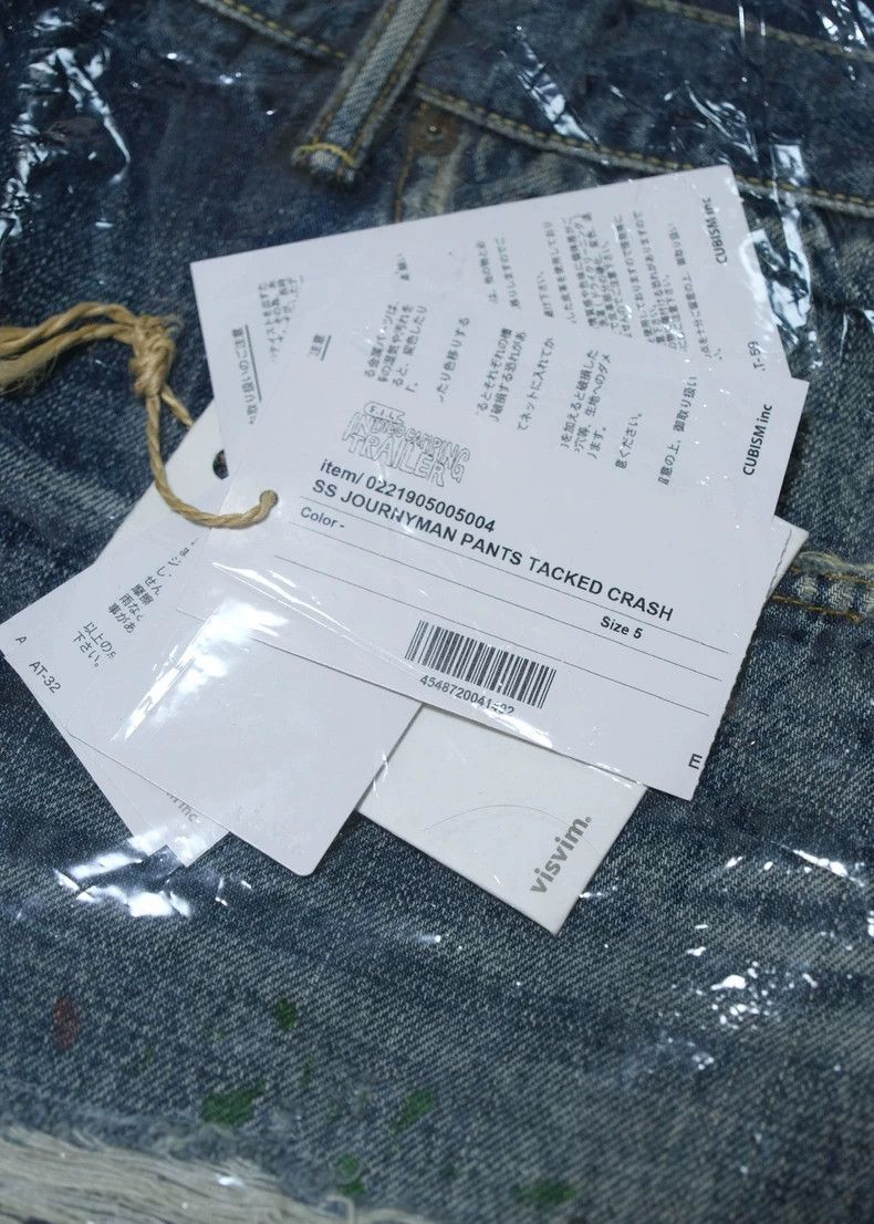 Visvim VISVIM Journeyman Pants with Floral Patch Detail Size US 26 / EU 42 - 6 Thumbnail