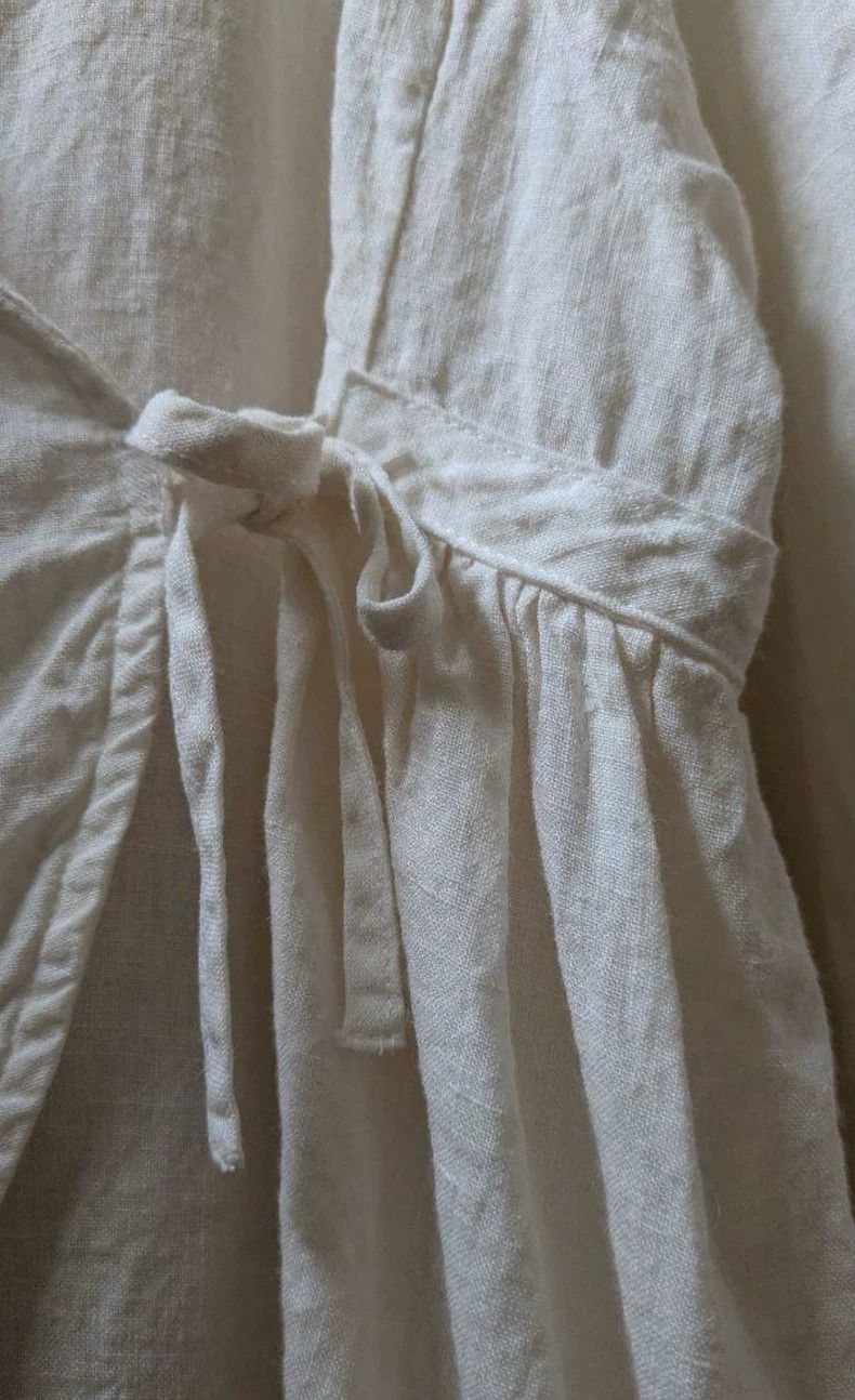 Kapital Rare Embroidered Linen Hooded Jacket Size US M / EU 48-50 / 2 - 7 Thumbnail