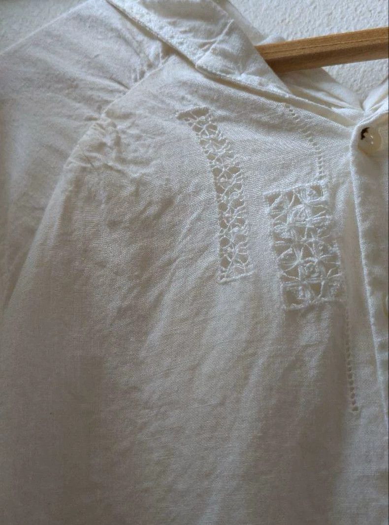 Kapital Rare Embroidered Linen Hooded Jacket Size US M / EU 48-50 / 2 - 5 Thumbnail
