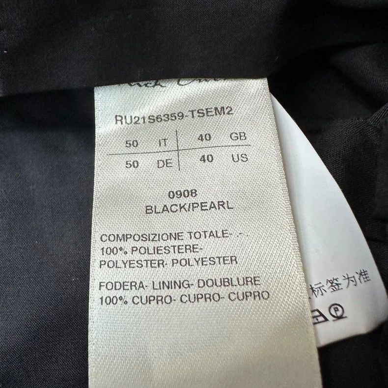 Rick Owens Rick Owens Black Cropped Pants for Men Size US 31 - 5 Thumbnail