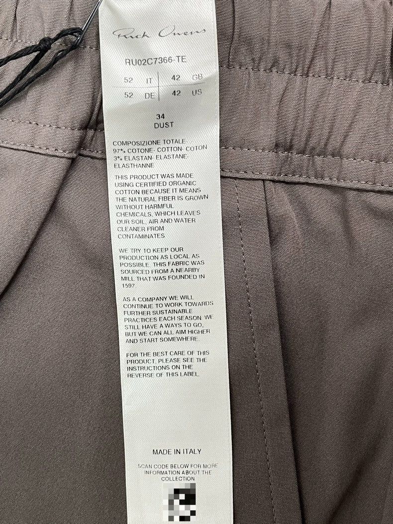 Rick Owens Rick Owens Wide Bela Pants for Fall 2023 Size US 31 - 4 Thumbnail