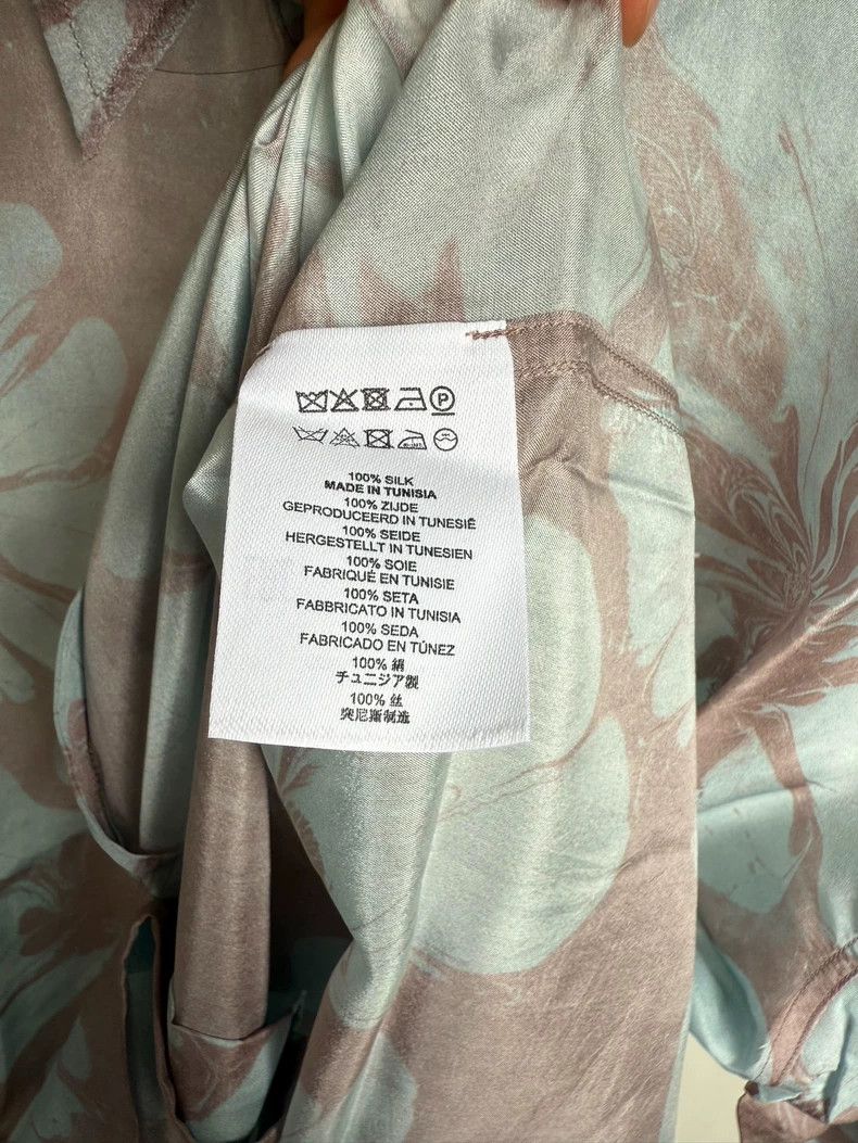 Dries Van Noten Dries Van Noten Silk Floral Shirt Size US M / EU 48-50 / 2 - 5 Thumbnail