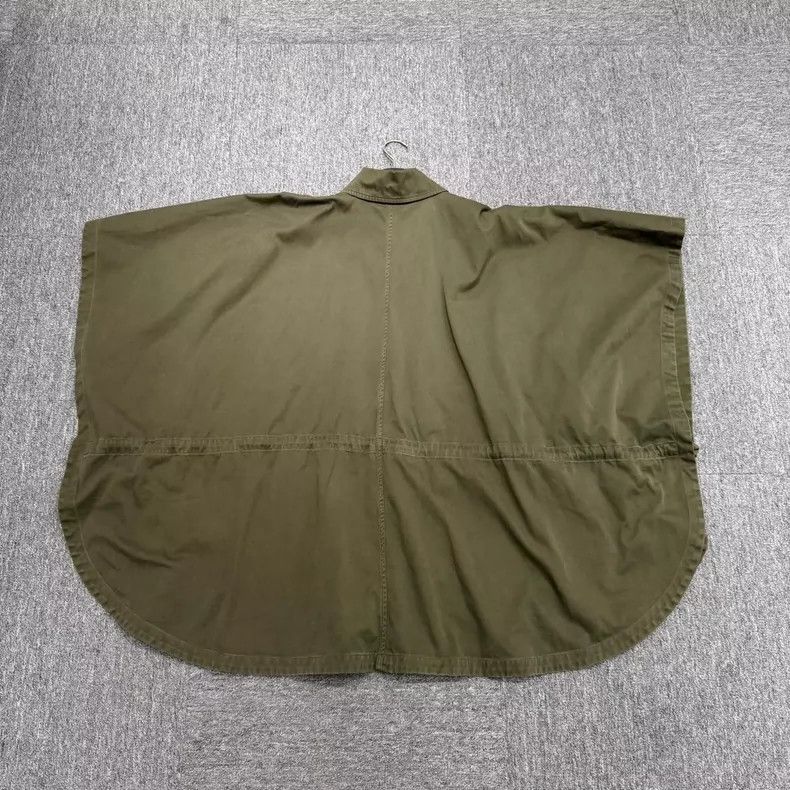 Yves Saint Laurent SLP Workwear Cape Oversized Green Size US M / EU 48-50 / 2 - 2 Thumbnail