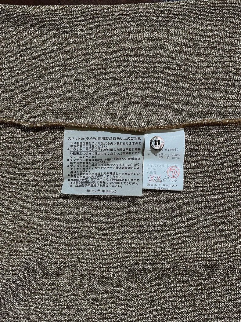 Junya Watanabe JUNYA WATANABE Knit Shirt with Large Collar Size US M / EU 48-50 / 2 - 9 Thumbnail