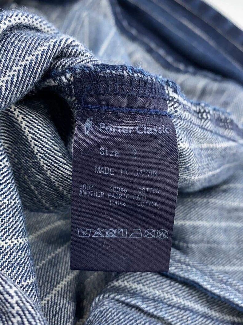 Porter Classic Porter Classic Hawaiian Denim Chinese Pants Size US 31 - 7 Thumbnail