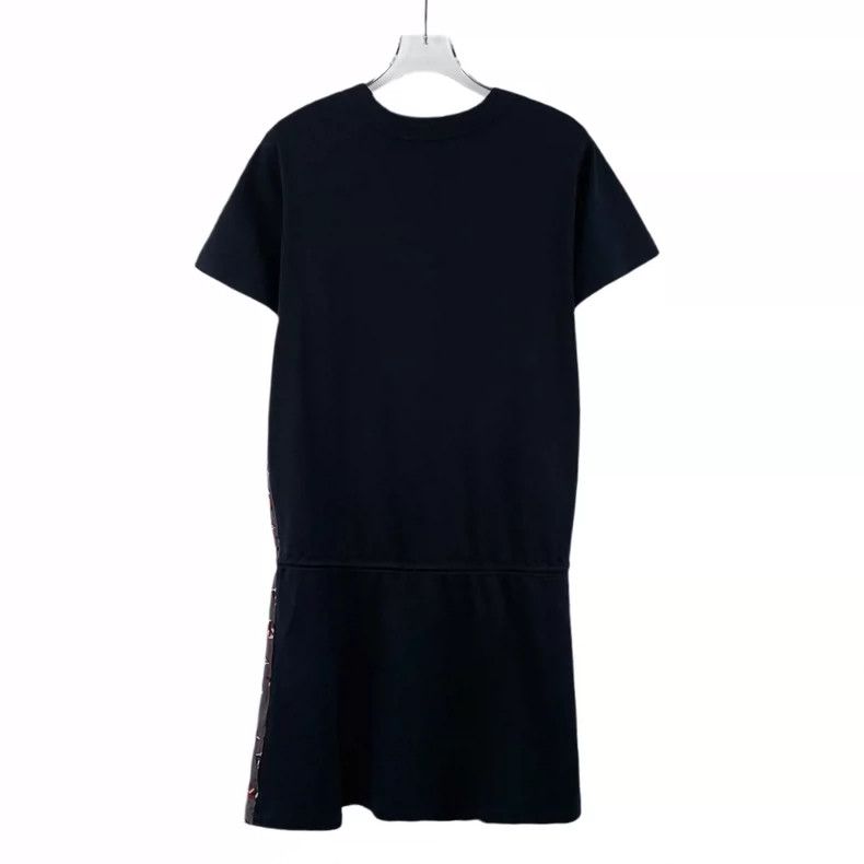 Louis Vuitton louis vuitton logo print cotton dress-dmc Size 34" / US 12 / IT 48 - 2 Thumbnail