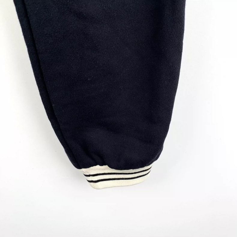 Gucci gucci black striped logo embroidered pants-dmc Size US 32 / EU 48 - 4 Thumbnail