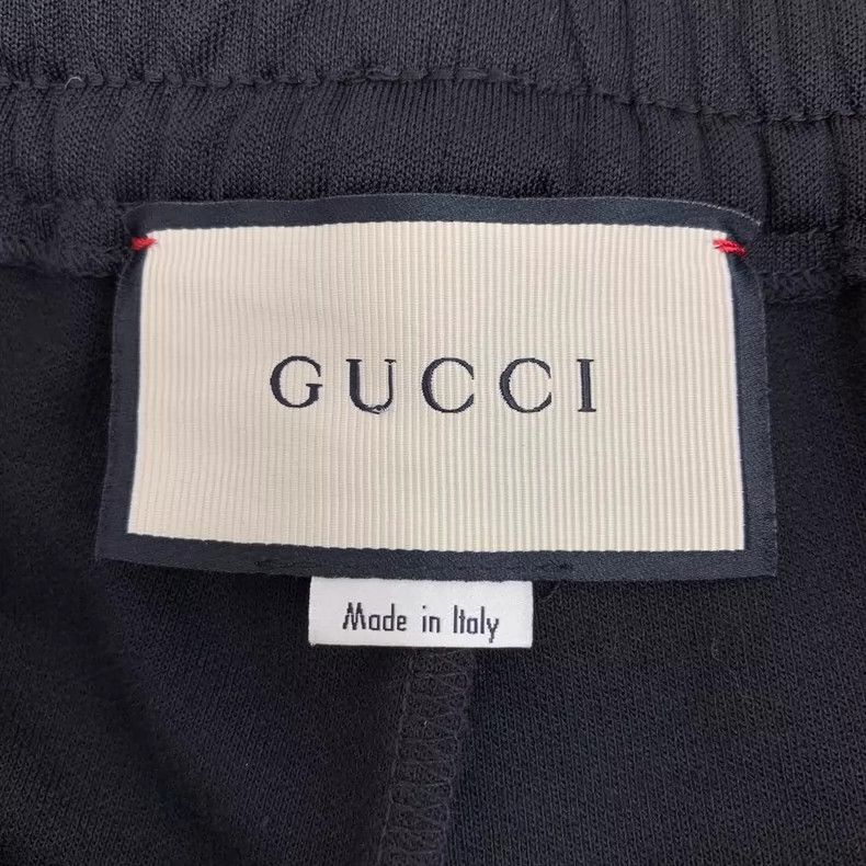 Gucci black luxury drawstring jogger pants-dmc Size US 30 / EU 46 - 6 Thumbnail
