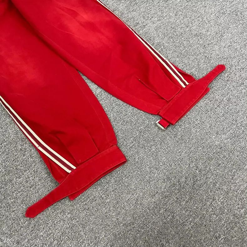 Gucci gucci red and white striped sports pants-dmc Size US 31 - 3 Thumbnail
