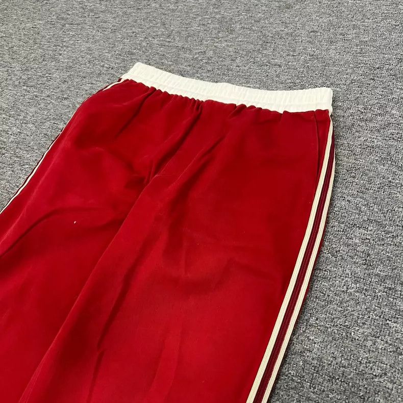 Gucci gucci red and white striped sports pants-dmc Size US 31 - 4 Thumbnail