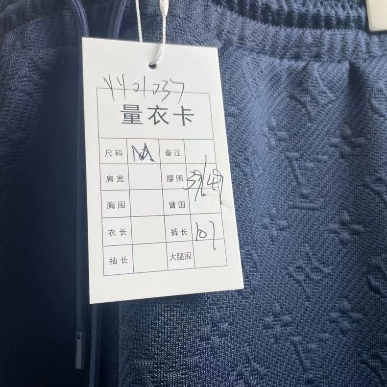Louis Vuitton louis vuitton navy blue jogger pants-dmc Size US 32 / EU 48 - 5 Thumbnail
