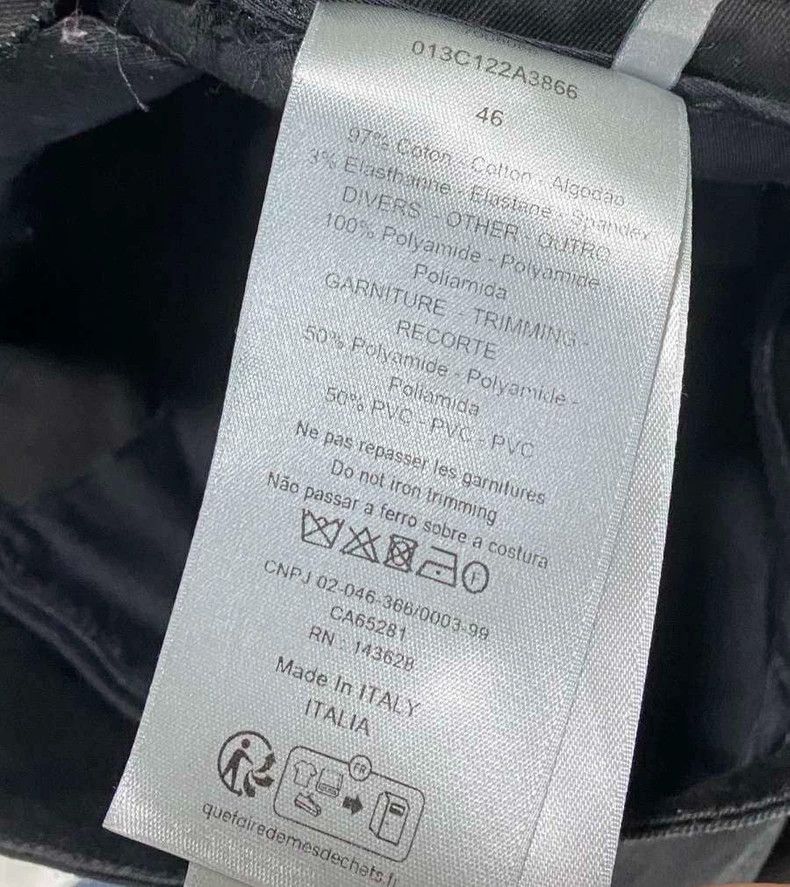 Dior dior logo cargo pants in black-dmc Size US 31 - 5 Thumbnail