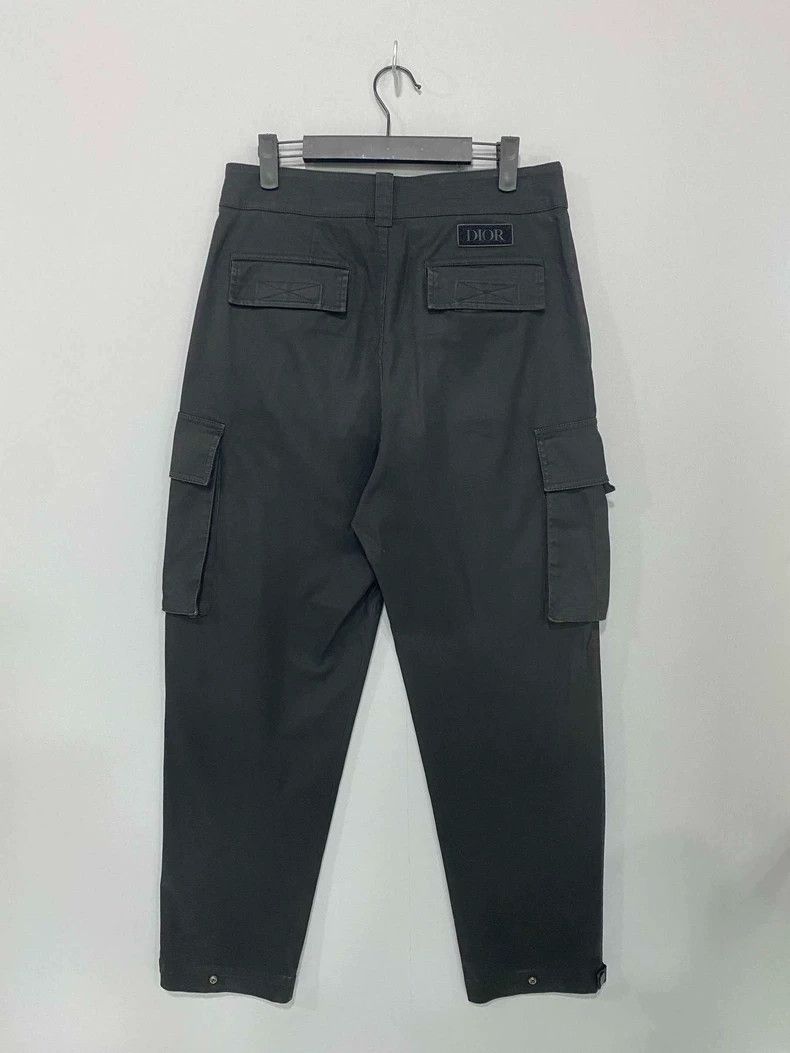 Dior dior logo cargo pants in black-dmc Size US 31 - 3 Thumbnail