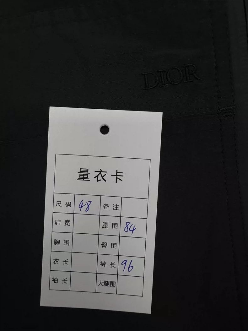 Dior dior pocket embroidered logo nylon pants-dmc Size US 31 - 7 Thumbnail