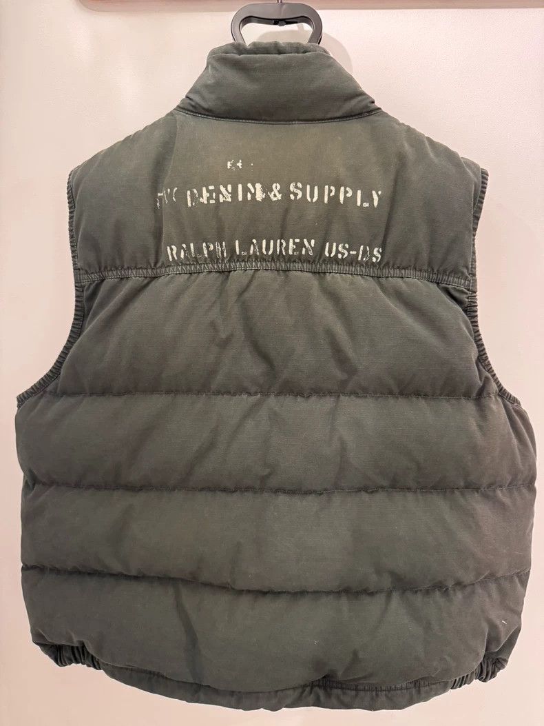 RRL Ralph Lauren vintage rrl denim supply puffer vest-dmc Size US M / EU 48-50 / 2 - 2 Thumbnail