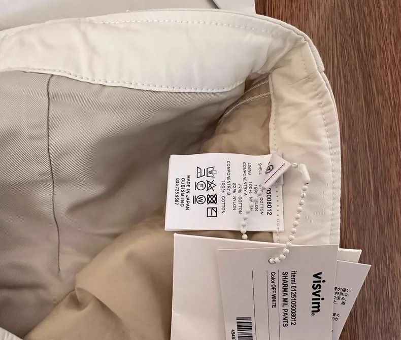 Visvim visvim mil pants in light beige color-dmc Size US 26 / EU 42 - 3 Thumbnail