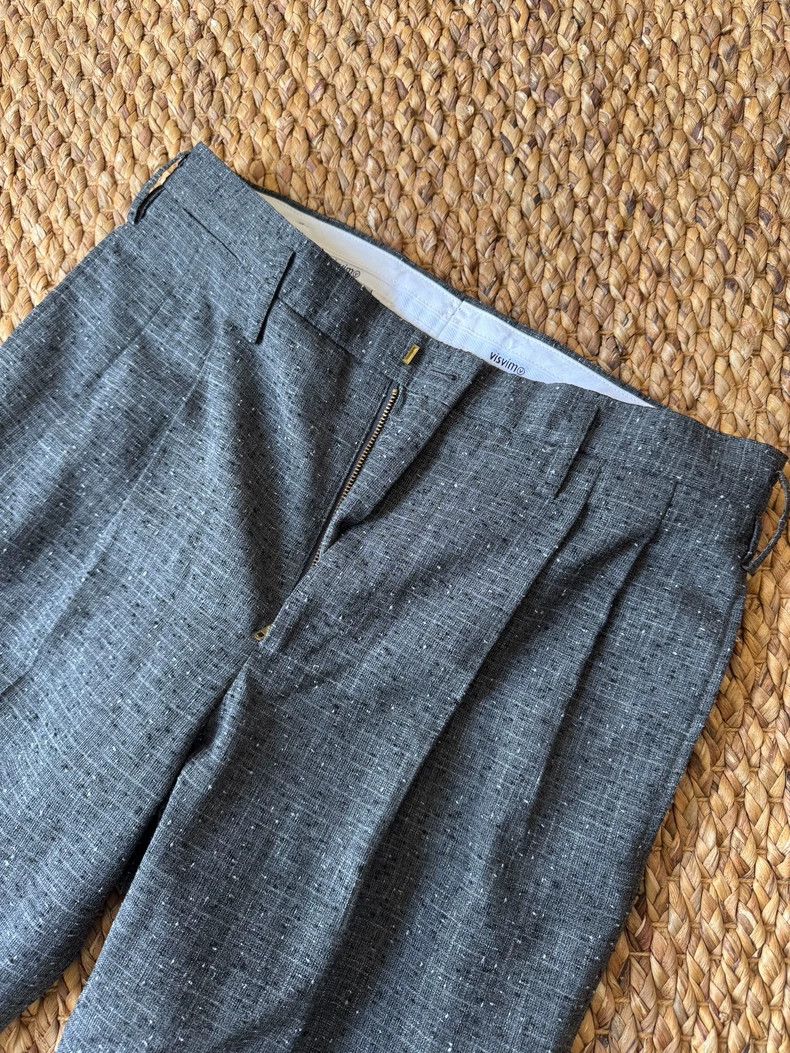 Visvim visvim 17ss hw pleated wide slacks-dmc Size US 26 / EU 42 - 2 Thumbnail