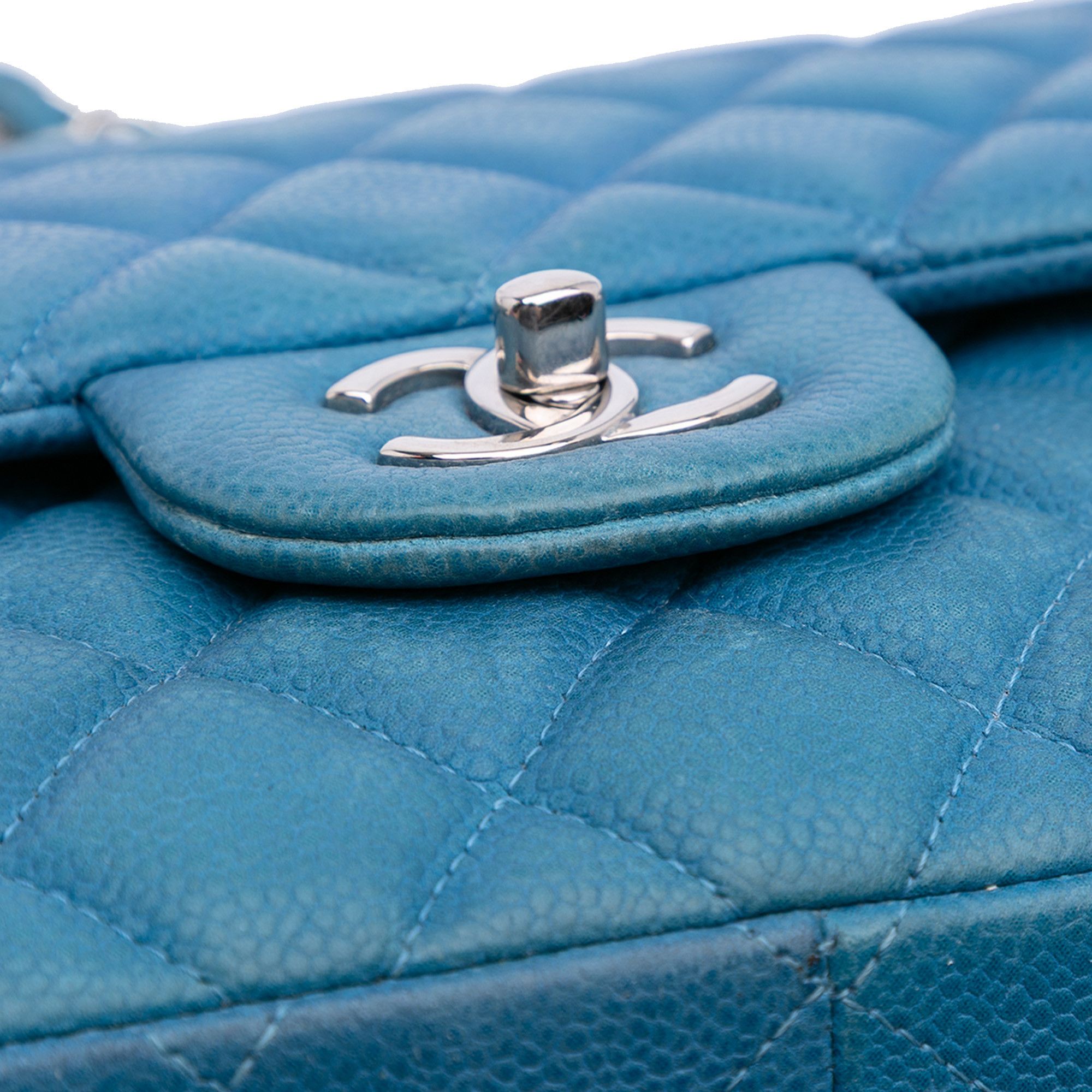 Chanel Chanel Jumbo Classic Caviar Double Flap Size ONE SIZE - 13 Thumbnail