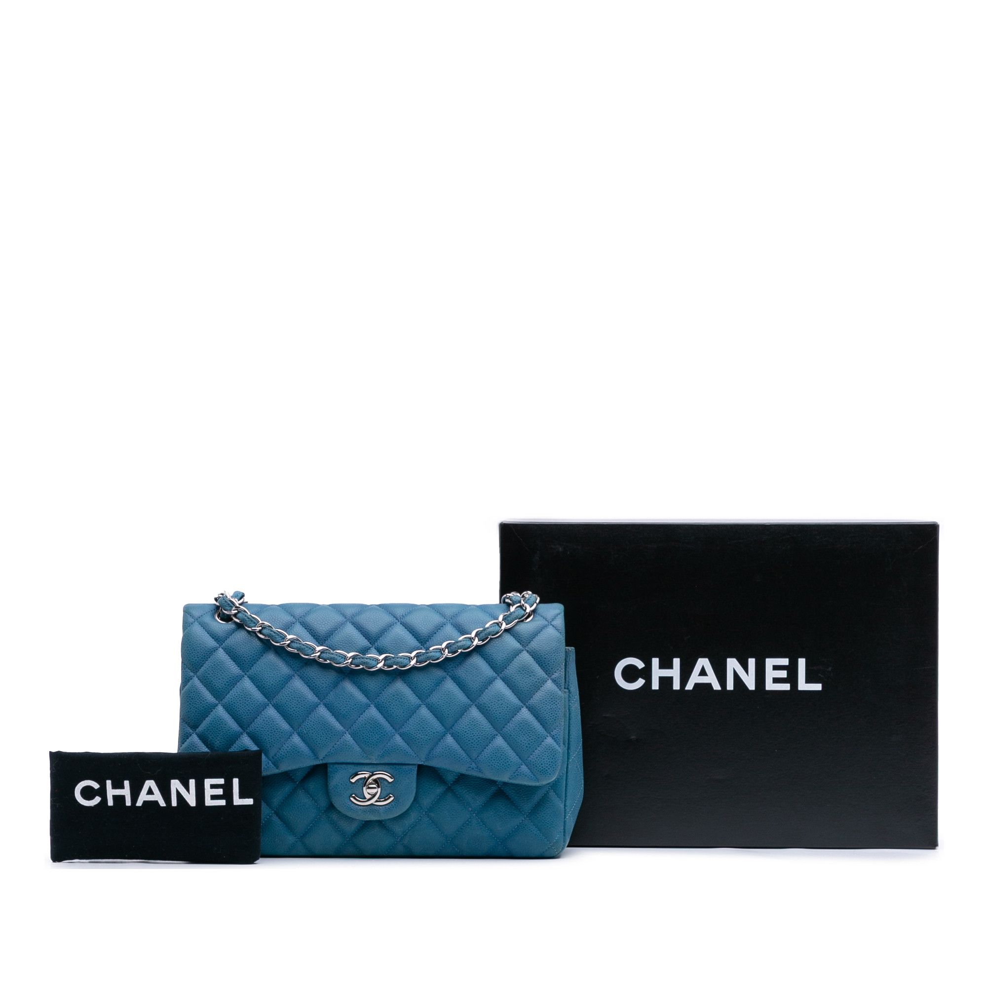 Chanel Chanel Jumbo Classic Caviar Double Flap Size ONE SIZE - 15 Thumbnail