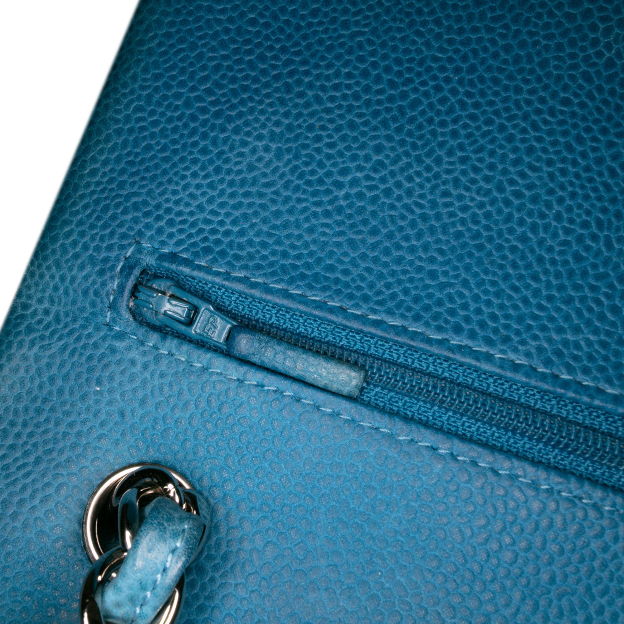 Chanel Chanel Jumbo Classic Caviar Double Flap Size ONE SIZE - 8 Thumbnail
