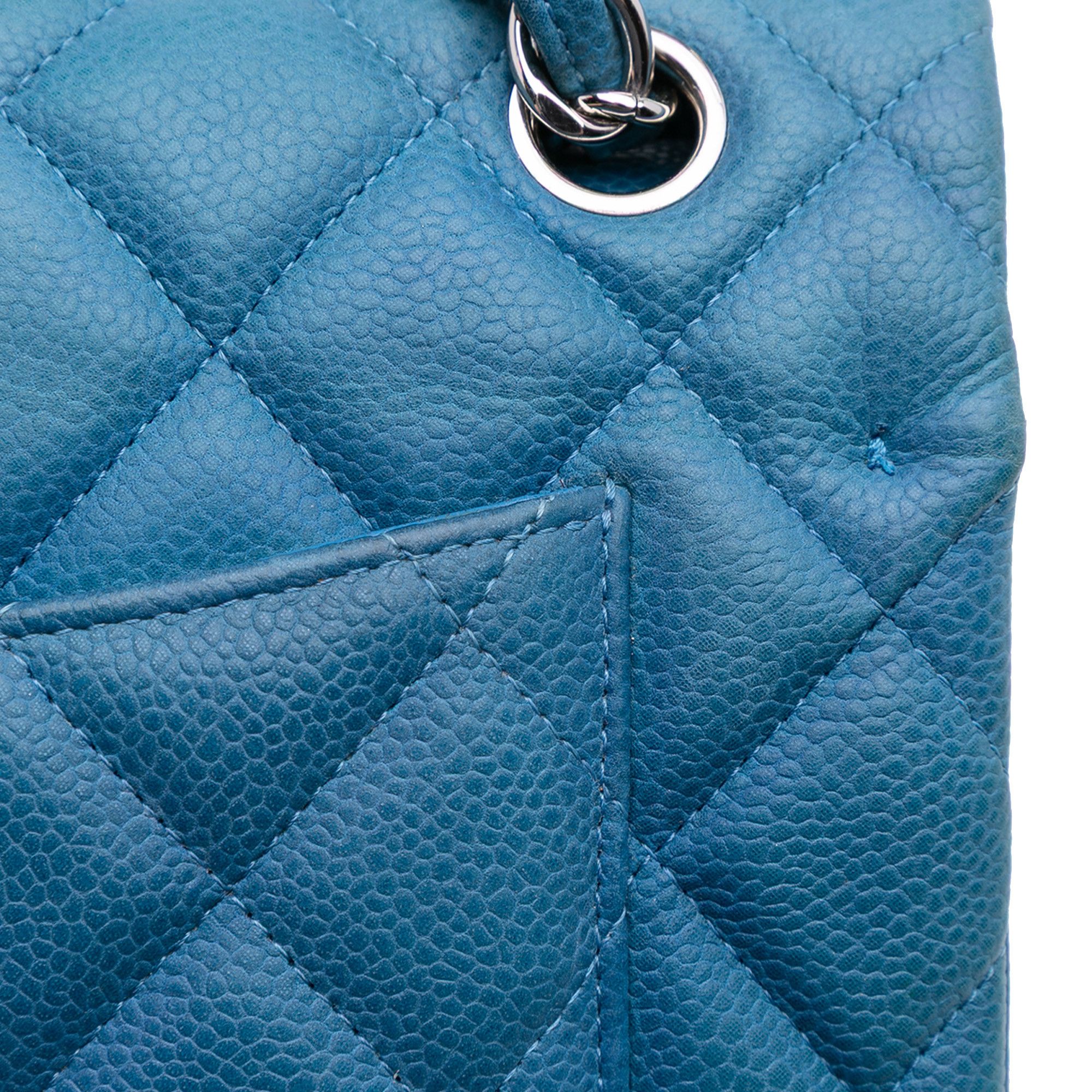 Chanel Chanel Jumbo Classic Caviar Double Flap Size ONE SIZE - 12 Thumbnail