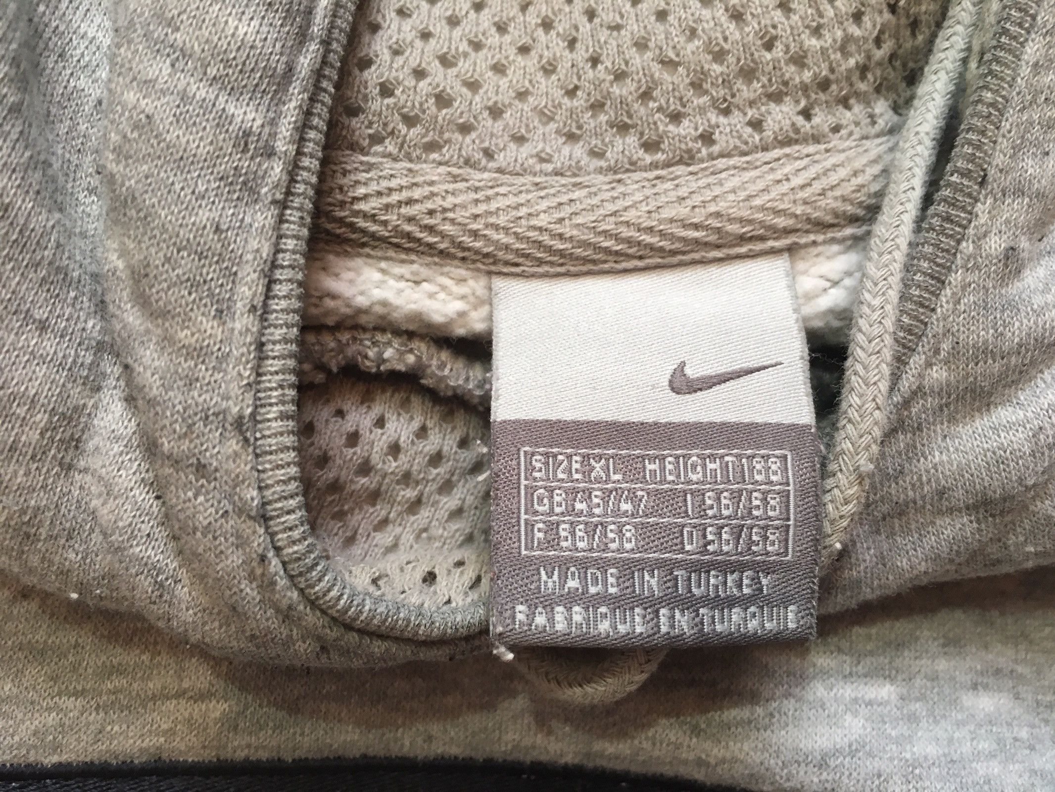 Nike Nike Hooded Sweatshirt Hoodie Grey Vintage XL Size US XL / EU 56 / 4 - 4 Thumbnail