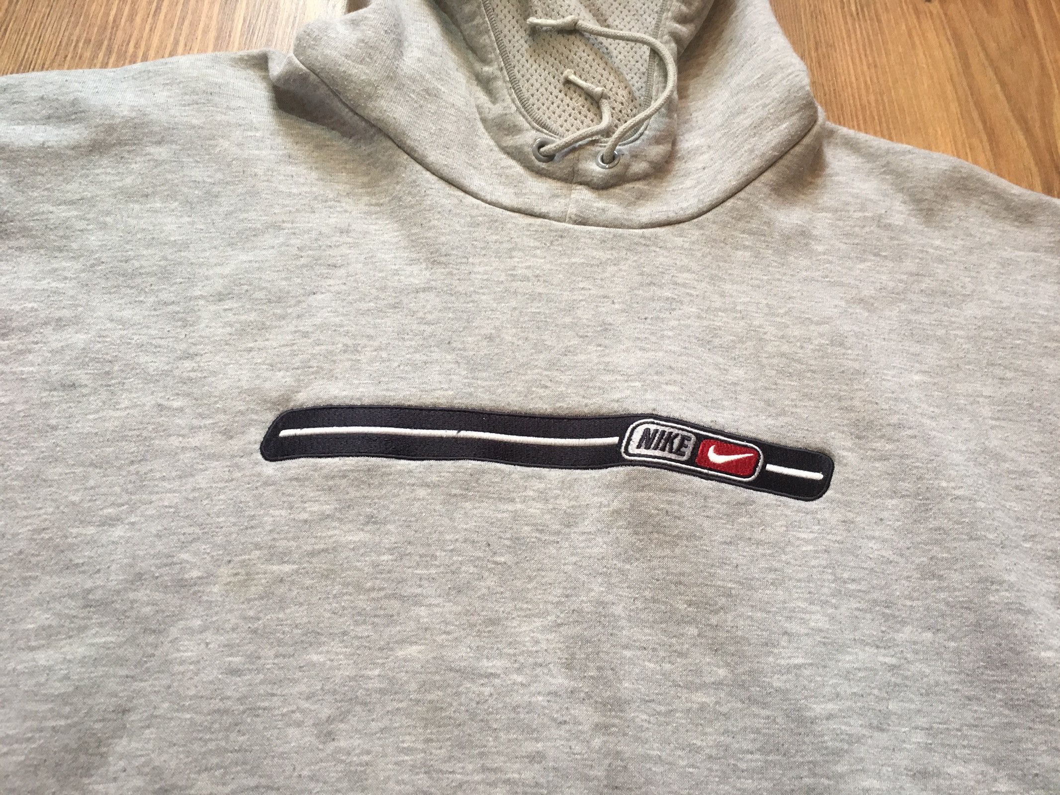Nike Nike Hooded Sweatshirt Hoodie Grey Vintage XL Size US XL / EU 56 / 4 - 2 Preview