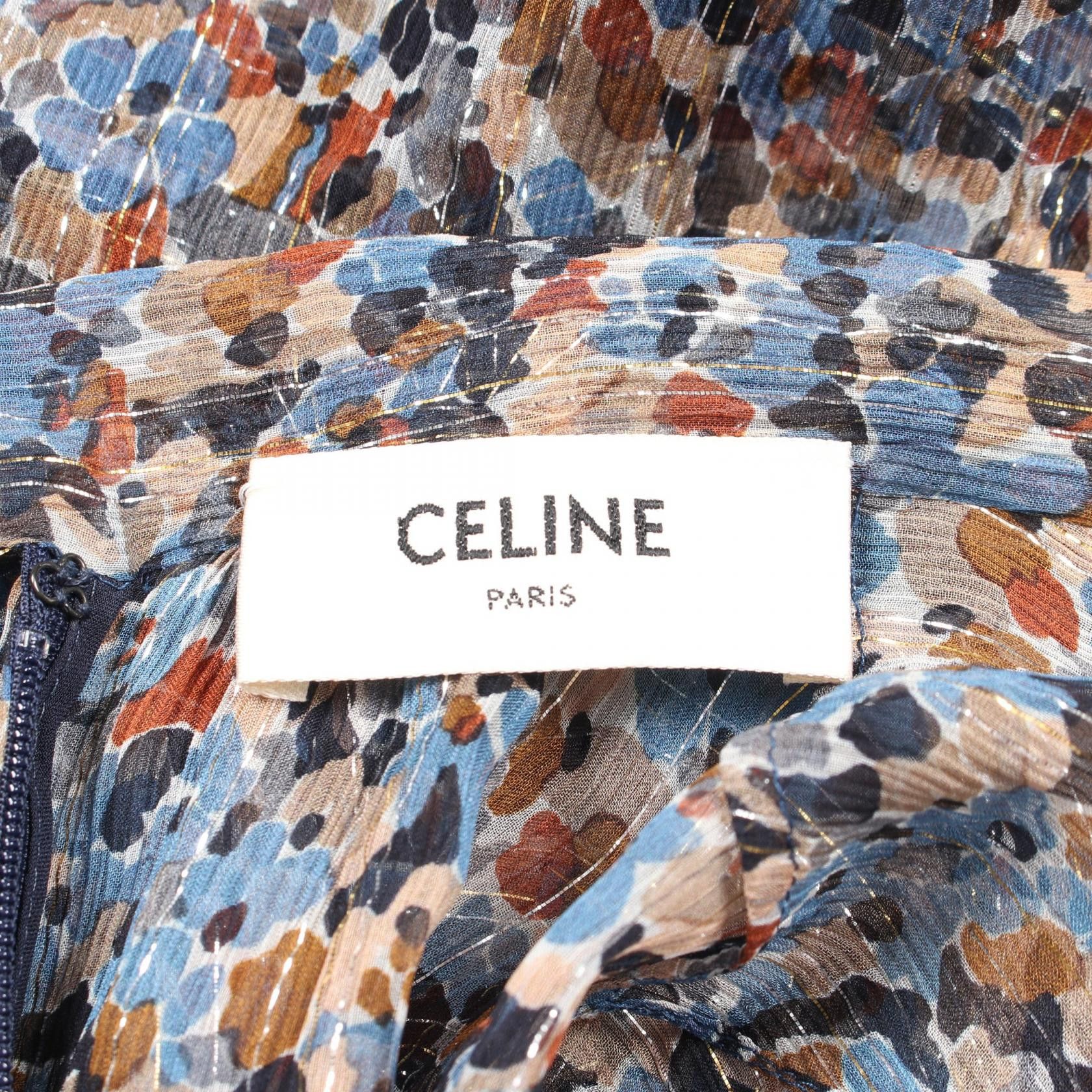 Celine Celine Celine Dress Cotton Dress Cotton Dresses 2R790150K Size ONE SIZE - 3 Thumbnail