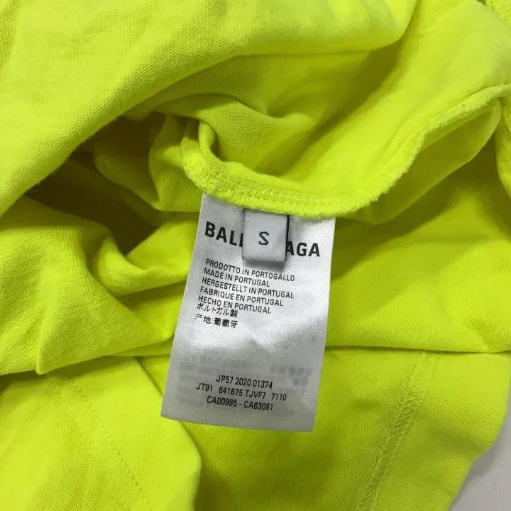 Balenciaga Balenciaga Logo Print Wave Short Sleeve T-Shirt Size US S / EU 44-46 / 1 - 4 Thumbnail