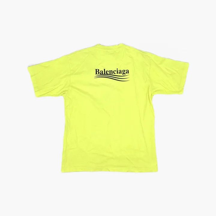 Balenciaga Balenciaga Logo Print Wave Short Sleeve T-Shirt Size US S / EU 44-46 / 1 - 3 Thumbnail
