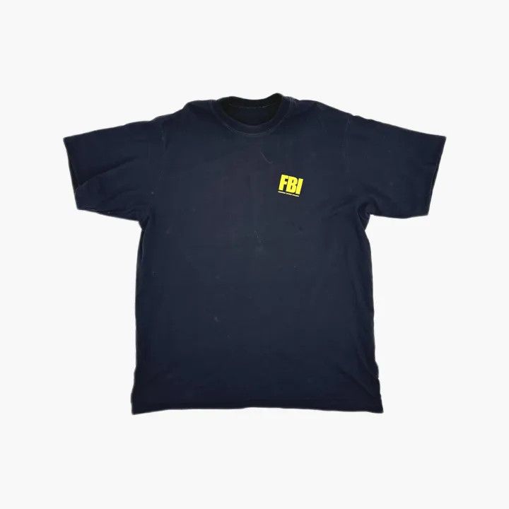 Balenciaga Balenciaga SS22 FBI Pattern Graphic T-Shirt Size US L / EU 52-54 / 3 - 4 Thumbnail