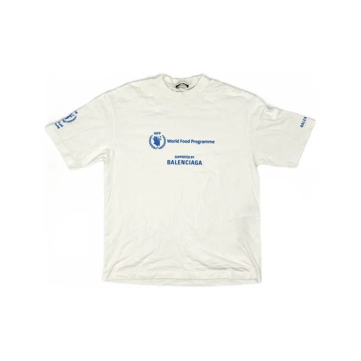 Balenciaga Balenciaga x WFP Logo Print T-Shirt Size US S / EU 44-46 / 1 - 2 Thumbnail