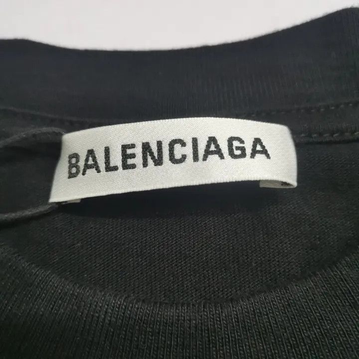 Balenciaga Balenciaga Plain Graphic Short Sleeve T-Shirt Size US XS / EU 42 / 0 - 4 Thumbnail