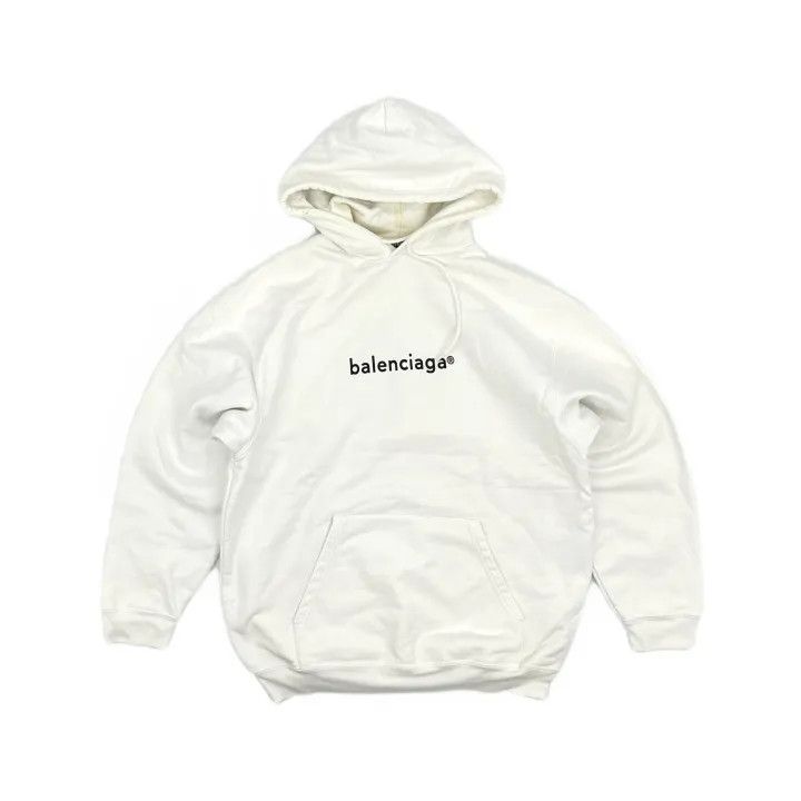 Balenciaga Balenciaga Oversized Logo Hoodie for Men Size US S / EU 44-46 / 1 - 2 Thumbnail