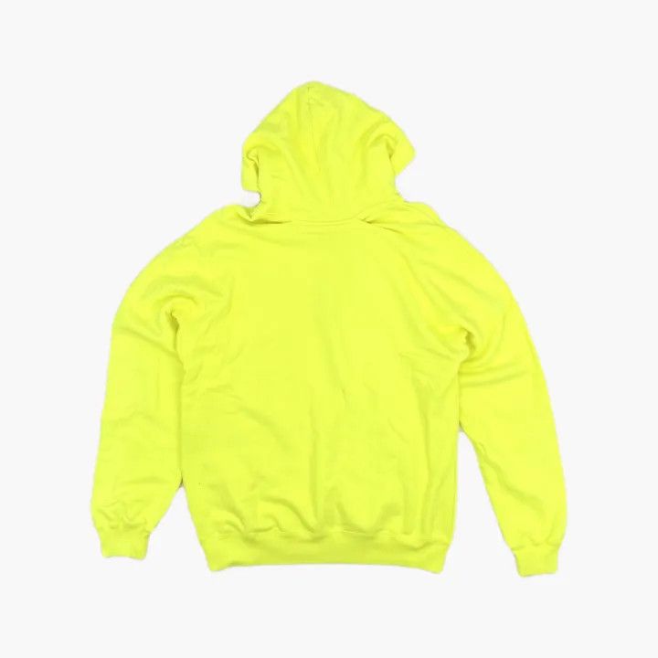 Balenciaga Balenciaga Neon Yellow BB Logo Hoodie Size US L / EU 52-54 / 3 - 3 Thumbnail