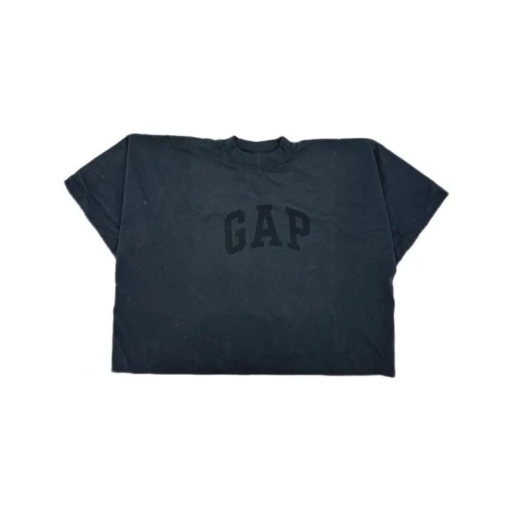 Balenciaga Yeezy x Gap x Balenciaga Black Logo T-Shirt Size US XL / EU 56 / 4 - 2 Thumbnail