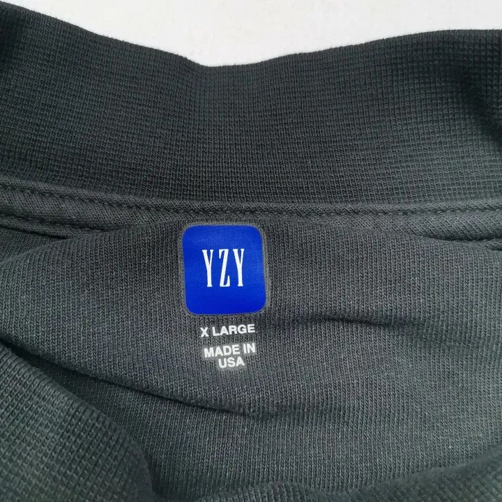 Balenciaga Yeezy x Gap x Balenciaga Black Logo T-Shirt Size US XL / EU 56 / 4 - 5 Thumbnail